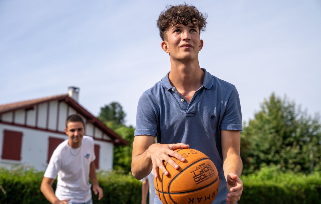 French summer camp for teens